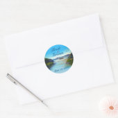 Hudson River at West Point Wedding Stickers (Umschlag)