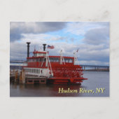 Hudson River Ferry Postkarte (Vorderseite)
