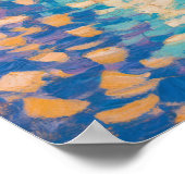 Hudson River Impasto Impressionismus Poster (Ecke)