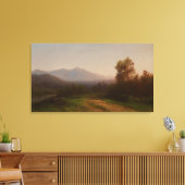 Hudson River Landscape, C.1860-5 (Oil on canvas) Leinwanddruck (Insitu (Wohnzimmer))