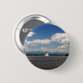 Hudson River Lighthouse Button (Vorne & Hinten)