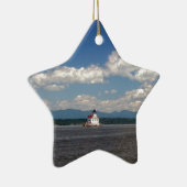 Hudson River Lighthouse Keramikornament (Rechts)