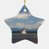 Hudson River Lighthouse Keramikornament (Hinten)