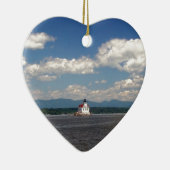 Hudson River Lighthouse Keramikornament (Rechts)