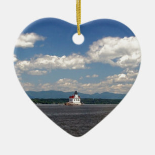 Hudson River Lighthouse Keramikornament