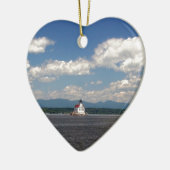 Hudson River Lighthouse Keramikornament (Links)