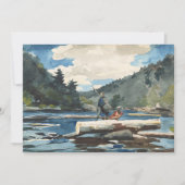 Hudson River, Logging | Winslow Homer (Vorderseite)