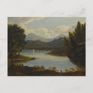 Hudson River Painting Postkarte