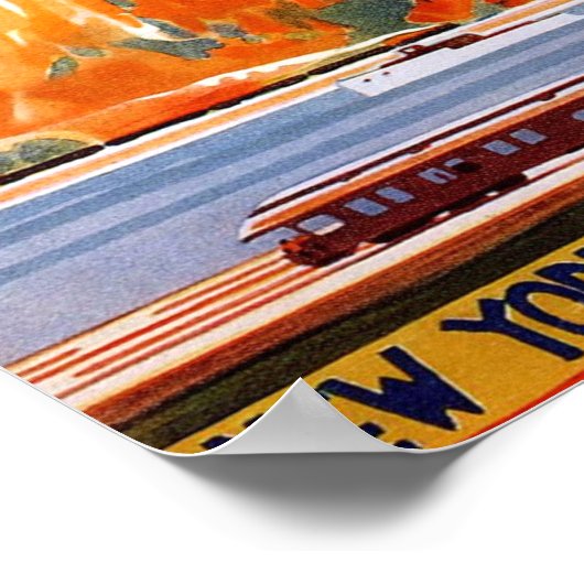 HUDSON RIVER POSTER (Ecke)