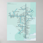 Hudson River Poster (Vorne)