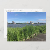 Hudson River Riverside Park Manhattan New York NYC Postkarte (Vorne/Hinten)