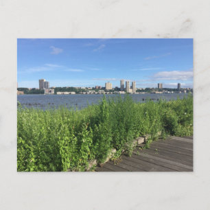 Hudson River Riverside Park Manhattan New York NYC Postkarte