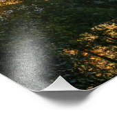 Hudson River Summer Abend Fotodruck (Ecke)