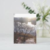 Hudson River Sunrise Postkarte (Stehend Vorderseite)