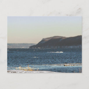 Hudson River Thaw Postkarte