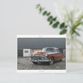 Hudson Super 6 '51 Postkarte (Stehend Vorderseite)
