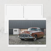 Hudson Super 6 '51 Postkarte (Vorne/Hinten)