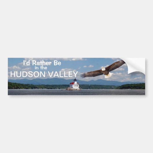 Hudson Valley Autoaufkleber (Vorne)