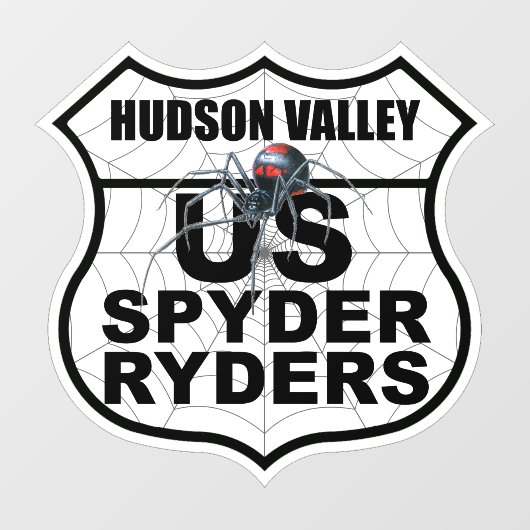 Hudson Valley Kapitel - Aufkleber Kapitel Logo (Blatt)