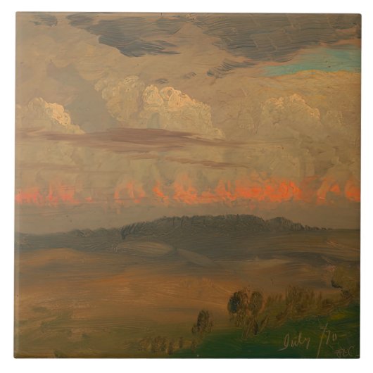 Hudson Valley Landscape Fliese (Vorderseite)