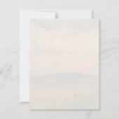 Hudson Valley Landscape Mitteilungskarte (Rückseite)