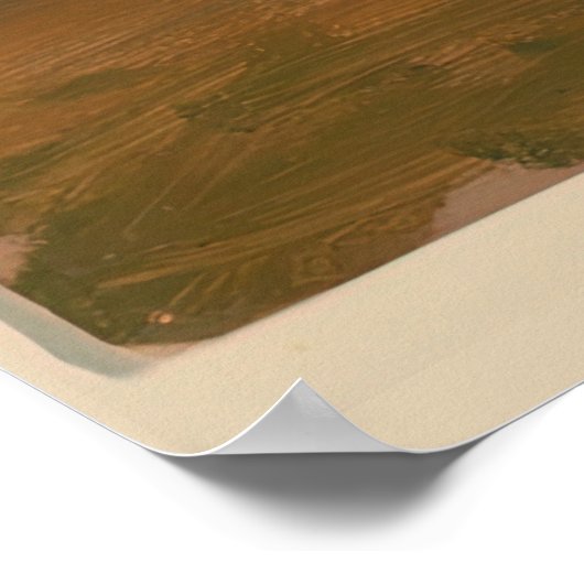 Hudson Valley Landscape Poster (Ecke)