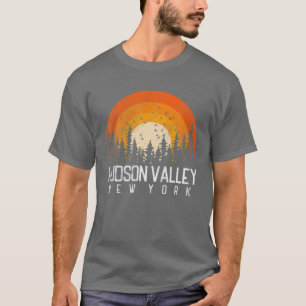 Hudson Valley New York NY Retro Vintag 80er 90S Gi T-Shirt