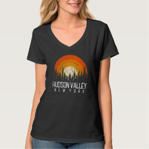 Hudson Valley New York NY Retro Vintage 80er 90er T-Shirt