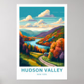 Hudson Valley New York Travel Print Poster (Vorne)