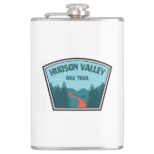 Hudson Valley Rail Trail Flachmann (Vorderseite)