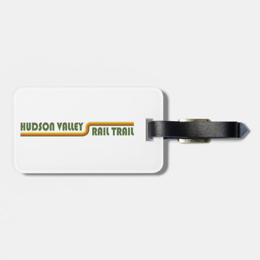 Hudson Valley Rail Trail Gepäckanhänger (Rückseite horizontal)