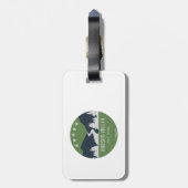 Hudson Valley Rail Trail Gepäckanhänger (Rückseite vertikal)