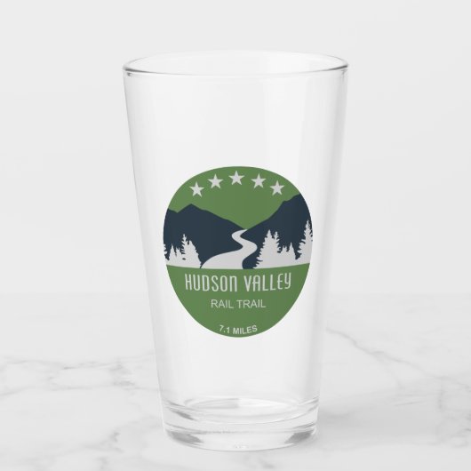 Hudson Valley Rail Trail Glas (Vorderseite)