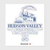 Hudson Valley Rail Trail (RT) Aufkleber (Blatt)