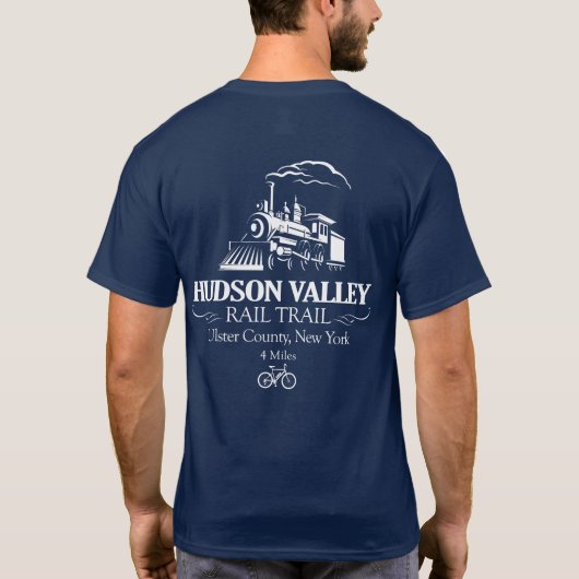 Hudson Valley Rail Trail (RT) T-Shirt (Rückseite)