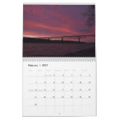 Hudson Valley Sunsets Kalender (Feb 2027)