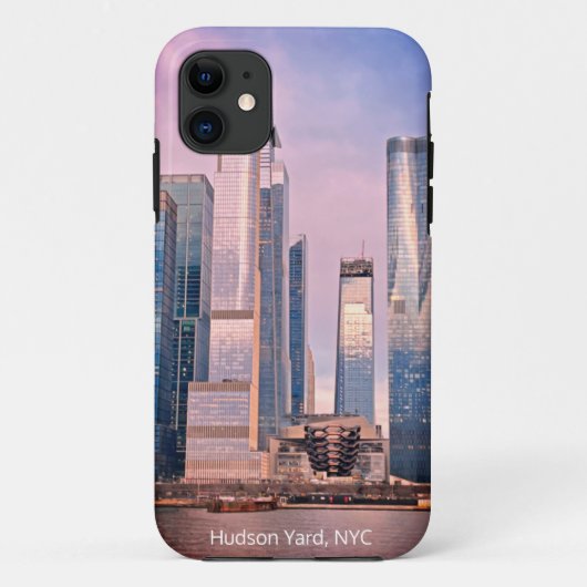 Hudson Yard Manhattan New York Cityscape Case-Mate iPhone Hülle (Rückseite)