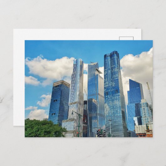 Hudson Yards Postkarte (Vorne/Hinten)