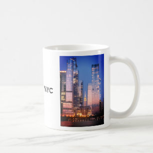 Hudson Yards (Schiff) Empire State Gebäude, NYC Kaffeetasse