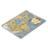 Hudson's Bay Company - Karte von Kanada Notizblock (Linke Seite)