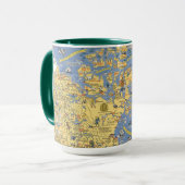 Hudson's Bay Company - Karte von Kanada Tasse (Vorderseite Links)