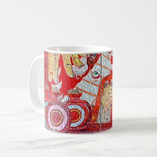 Hudson's Bay-Geschenkladen-Tasse Kaffeetasse (Vorderseite Links)