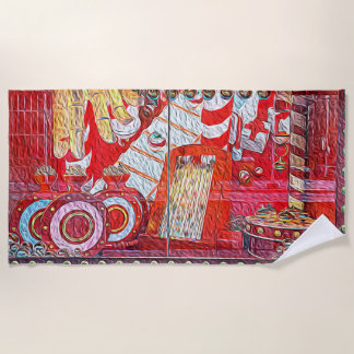 Hudson's Bay Geschenkshop Weihnachts-Strandtuch Strandtuch