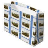 Hudson's Bay (Ungava Collared) Lemming von Audubon Große Geschenktüte (Rückseite Schrägansicht)