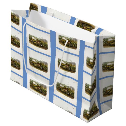 Hudson's Bay (Ungava Collared) Lemming von Audubon Große Geschenktüte (Vorderseite Schrägansicht)