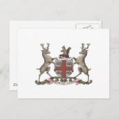 Hudson's Bay Wappen Postkarte (Vorne/Hinten)