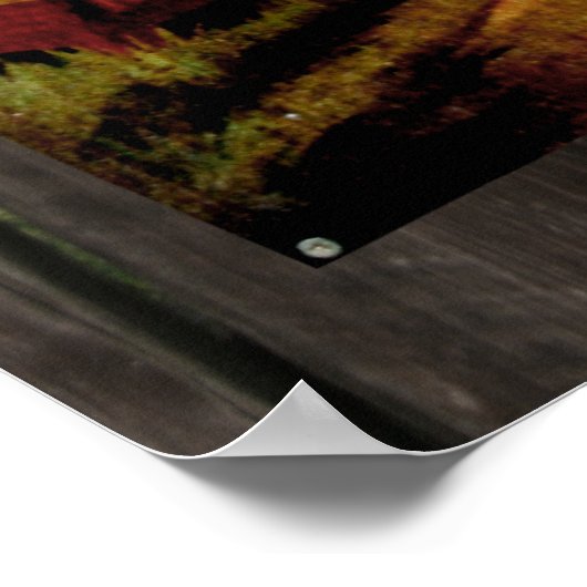 Hudsons Soap Vintage Poster Print (Ecke)