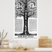 Hudyan Remedio Therapy - 1897 Poster (Küche)