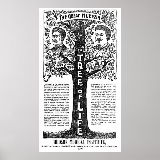Hudyan Remedio Therapy - 1897 Poster (Vorne)