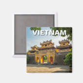 Hue Imperial City Vietnam Travel Magnet (Vorderseite/Rückseite)